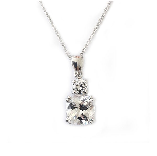 Meghan Markle Cushion Cut Pendant - Desert Diamonds Jewelry